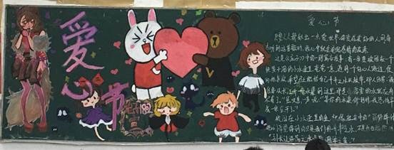 点燃心灯 温情传递――厦门信息学校第六届"爱心节"黑板报,手抄报评比